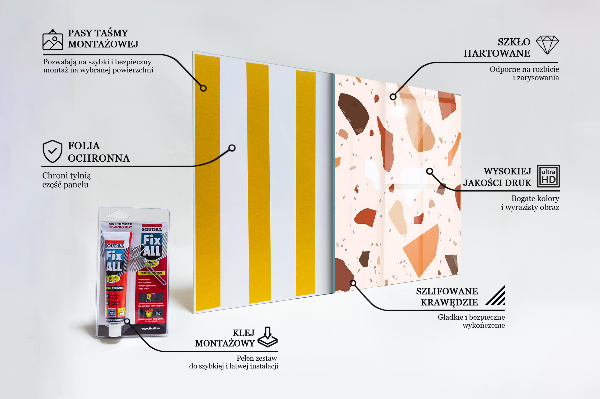 Stänkskydd kök Terrazzo Terrazzo sten