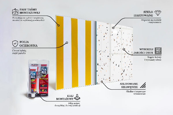 Stänkskydd kök Delikat Terrazzo Terrazzo