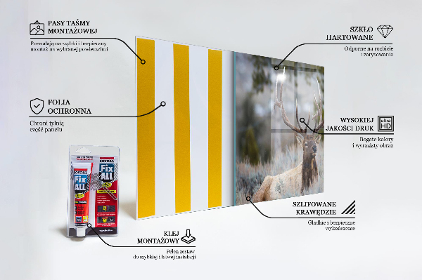 Stänkskydd kök Deer Wildlife