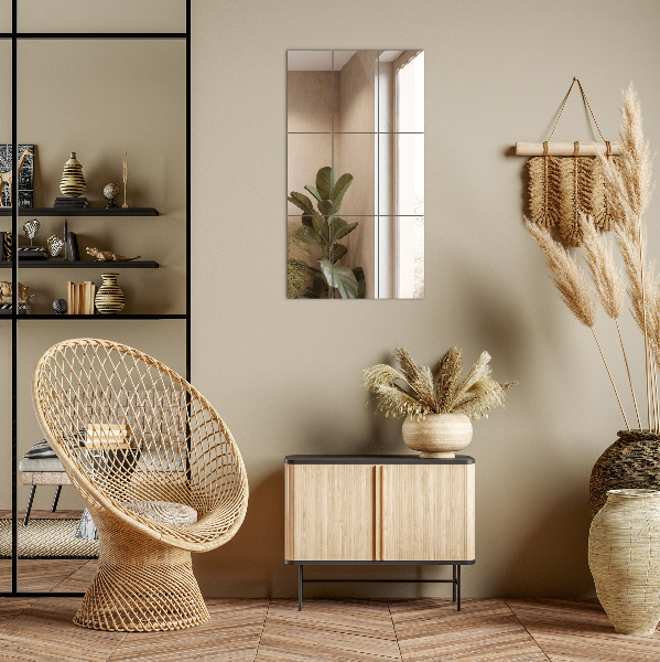 Spegelplattor 6 st 30x16 cm