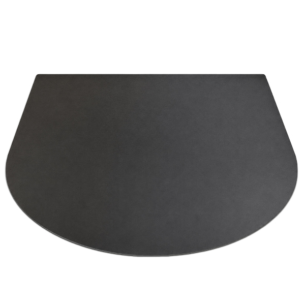 Halvcirkelformat grillunderlägg 80x90 cm