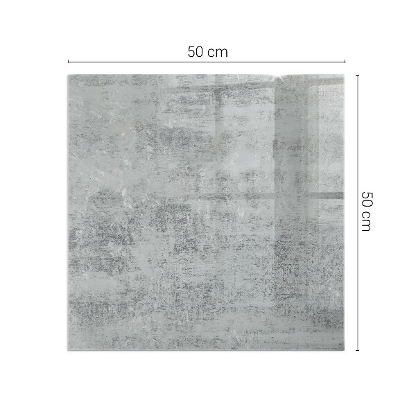 Kvadratisk glasskiva framför öppen spis Abstrakt bakgrundstextur