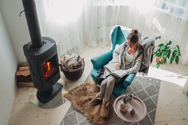 Runda golvskydd till eldstäder Abstrakt marmormönster